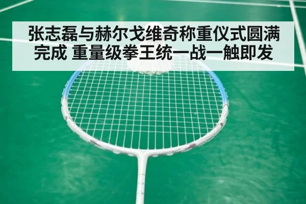 张志磊与赫尔戈维奇称重仪式圆满完成 重量级拳王统一战一触即发